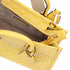 Michael Kors Mirella Small Top Zip Crossbody Bag Golden Yellow MK Signature