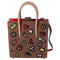 Christian Louboutin Nubuck Patch Small Eccusion Paloma Satchel Shoulder Bag