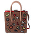Christian Louboutin Nubuck Patch Small Eccusion Paloma Satchel Shoulder Bag