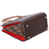Christian Louboutin Nubuck Patch Small Eccusion Paloma Satchel Shoulder Bag