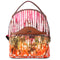 Christian Louboutin Backloubi Small Backpack Printed Canvas Multicolor