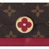 Louis Vuitton Portefeuille Flor M67404 Chain Wallet Crossbody Monogram Fuchsia