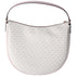 MIchael Kors Dover Large Half Moon Shoulder Bag Hobo Vanilla MK Pink