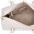 Michael Kors Jet Set Travel Medium Duffle Satchel Light Cream MK