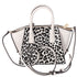 Michael Kors Avril XS Satchel Shoulder Crossbody Bag Exotic Light Cream Multi