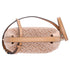 Michael Kors Ember Small Shoulder Crossbody Bag MK Jacquard Deer Tan Multi