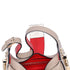 Christian Louboutin Mini Carasky Shoulder Bag Feve Grained Calfskin