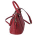 GUCCI Guccissima Micro GG Small Dome Handbag 449654 Red Leather