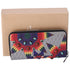 Christian Louboutin Panettone Long Wallet Gray Red Multi Leather Beaded