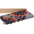 Christian Louboutin Panettone Long Wallet Gray Red Multi Leather Beaded