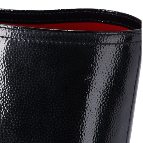 Christian Louboutin Cabata Small Tote Bag 1185006 Black Patent Leather