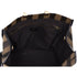 FENDI Sunshine Shopper Tote Bag 8BH372 Dark Brown Black Jacquard Leather