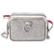 Christian Louboutin Rubylou Mini Shoulder Bag Gold Leather Glitter
