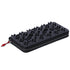 Christian Louboutin Long Wallet Black Leather Spike Stud Embellished