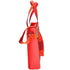 Christian Louboutin Louis Tote 1225327 Red Navy Multi Straw Leather Rubber