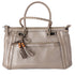 GUCCI Bella Handbag 282300 Gold Leather Braided Handles