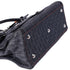 Christian Dior Flight Trotter Handbag Navy Black Orange Denim Leather