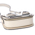 Valentino V logo Signature Shoulder Bag Cream Patent Leather