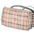Burberry Check Canterbury Shoulder Bag Coated Canvas Green
