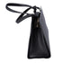 CHANEL Large Label Click Shopper Tote Black Stitched Grained Calfskin