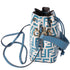 FENDI Mini Mon Tresor Zucca FF Shoulder Bag 8BS010 Cream Blue Leather