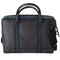 Burberry Business Bag Dark Brown Dark Green Black PVC Leather