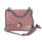 FENDI Mini Kan I Shoulder Bag 8M0381 Pink Beige Calf Leather