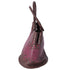BOTTEGA VENETA Intrecciato Tote Bag 226344 Dark Brown Purple Leather
