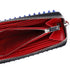 Christian Louboutin Panettone Long Wallet Blue Cream Multi Leather Studded