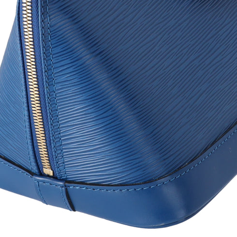 Louis Vuitton Alma Epi Handbag M52145 Toledo Blue Epi Leather