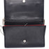 Christian Louboutin Paloma Clutch Crossbody Black Red Leather