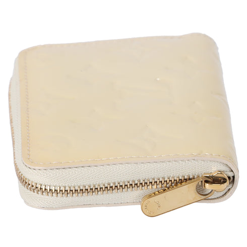 Louis Vuitton Zippy Coin Card Wallet Monogram Vernis M91461 Corail