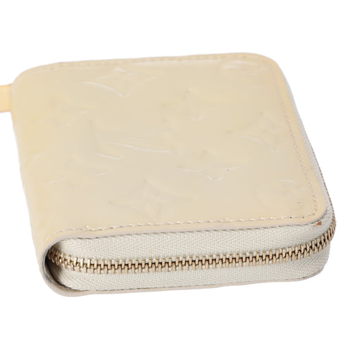 Louis Vuitton Zippy Coin Card Wallet Monogram Vernis M91461 Corail