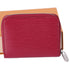 Louis Vuitton Zippy Coin Case Card Wallet M60383 Fuchsia Epi Leather