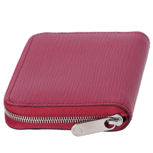 Louis Vuitton Zippy Coin Case Card Wallet M60383 Fuchsia Epi Leather