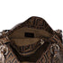 FENDI Zucca Shoulder Bag 8BR652 Beige Light Brown Gold Jacquard Leather