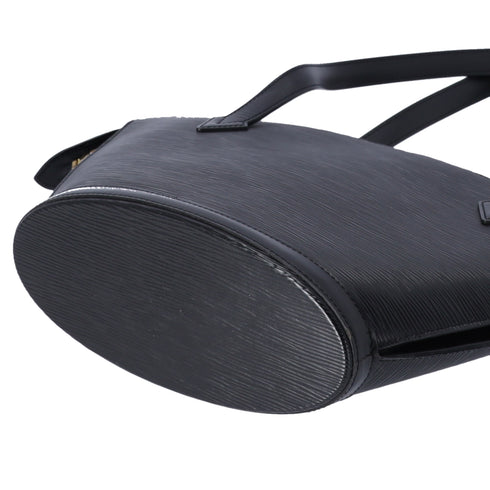 Louis Vuitton Saint Jacques Epi Handbag M52272 Noir Black Leather