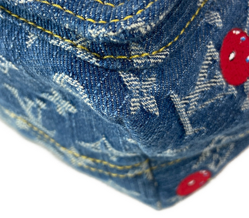 Louis Vuitton x Takashi Murakami Cherry Venice NM Backpack Denim Monogram