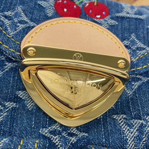 Louis Vuitton x Takashi Murakami Cherry Venice NM Backpack Denim Monogram