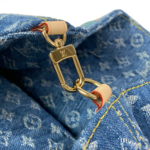 Louis Vuitton x Takashi Murakami Cherry Venice NM Backpack Denim Monogram