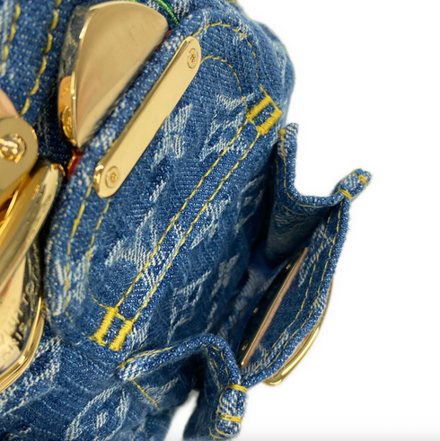 Louis Vuitton x Takashi Murakami Cherry Venice NM Backpack Denim Monogram