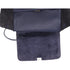 Celine Trapeze Medium Handbag Light Brown Dark Navy Leather Suede
