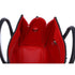 Christian Louboutin Paloma S Mini Handbag Black Silver Red Leather Nylon Christian Louboutin Handbags
