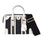 GUCCI Ophidia Mini Top Handle Handbag 715771 Denim Black White Multi GUCCI Handbags