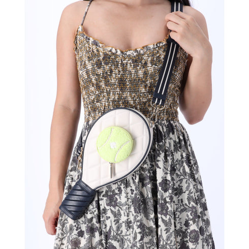 Kate Spade Grand Slam 3D Tennis Racquet Small Crossbody KF517 Limited Edition kate spade Handbags