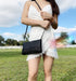 Kate Spade Greta Court Ramey Glitter Small Crossbody Black kate spade Handbags & Purses