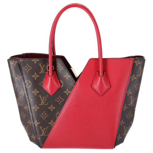 Louis Vuitton Monogram Kimono MM Brown Red Tote Bag Canvas Shoulder Bag M40459 Louis Vuitton Handbags & Purses