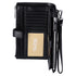 Michael Kors Jet Set Double Zip Wristlet Phone Wallet Black Michael Kors Wallets