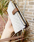 Michael Kors Jet Set Double Zip Wristlet Phone Wallet Vanilla MK Michael Kors Wallets