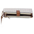 Michael Kors Jet Set Double Zip Wristlet Phone Wallet Vanilla MK Michael Kors Wallets